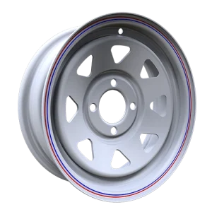 Envy Wheels – Trailer Steel – White – 13″x4.5″ -3mm – All weather Wheels – 100WS-13440